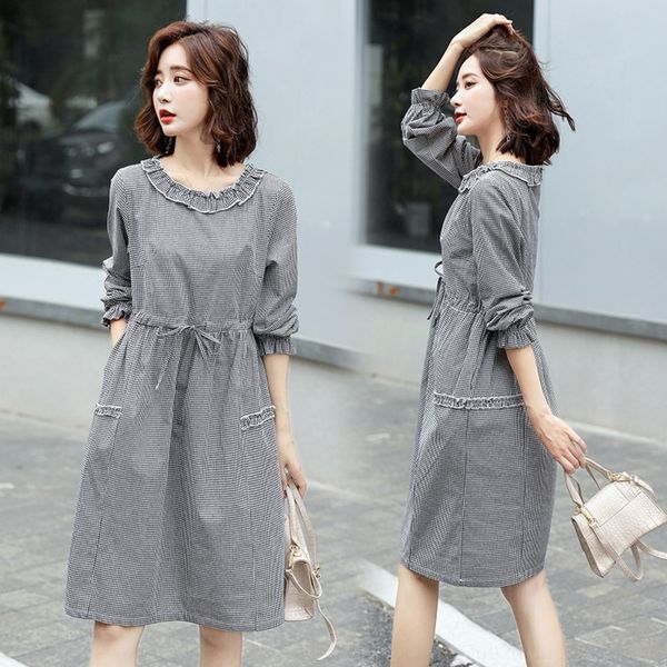 s5ebf осень платье французского тонкий платье dresswomen dressround шея игрового корейская длинные простого дизайн талии версия гильза фея 2, Black;gray
s5ebf осень платье французского тонкий платье dresswomen dressround шея игрового корейская длинные простого дизайн талии версия гильза фея 2, Black;gray