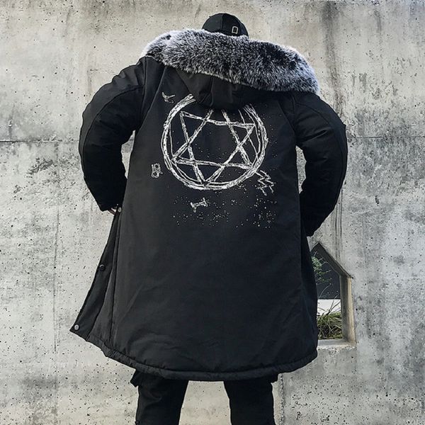 drop shipping winter men thick warm jackets parkas hombre mens hooded jacket long trench coat lbz19, Black
drop shipping winter men thick warm jackets parkas hombre mens hooded jacket long trench coat lbz19, Black