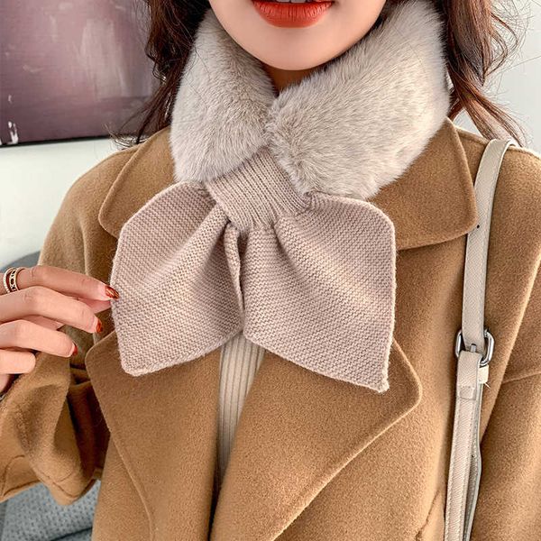 knitted love hair collar cross rabbit hair thickening korean warm winter cashmere scarf for women, Blue;gray
knitted love hair collar cross rabbit hair thickening korean warm winter cashmere scarf for women, Blue;gray