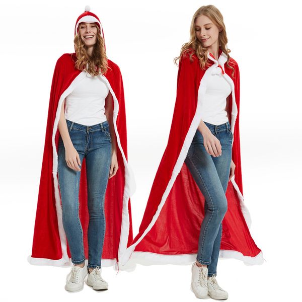 red christmas girls women cloak with hood 2020 party stage costumes 5 pieces/lot size 100cm 120cm 150cm, Black
red christmas girls women cloak with hood 2020 party stage costumes 5 pieces/lot size 100cm 120cm 150cm, Black