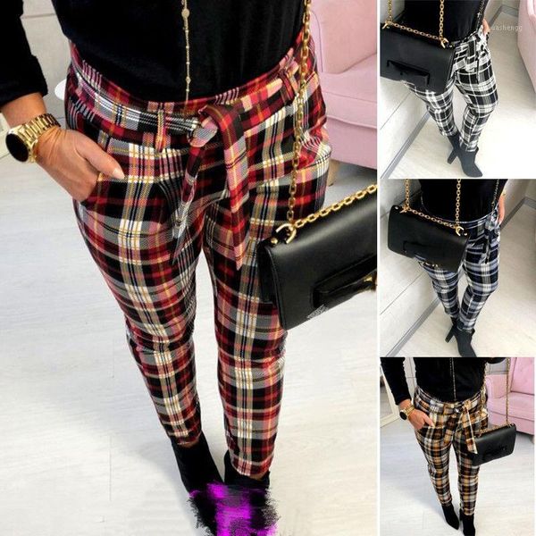 plus size women pants clothes fashion plaid trouser european style woman pant streetwear trouser sweatpants1, Black;white
plus size women pants clothes fashion plaid trouser european style woman pant streetwear trouser sweatpants1, Black;white