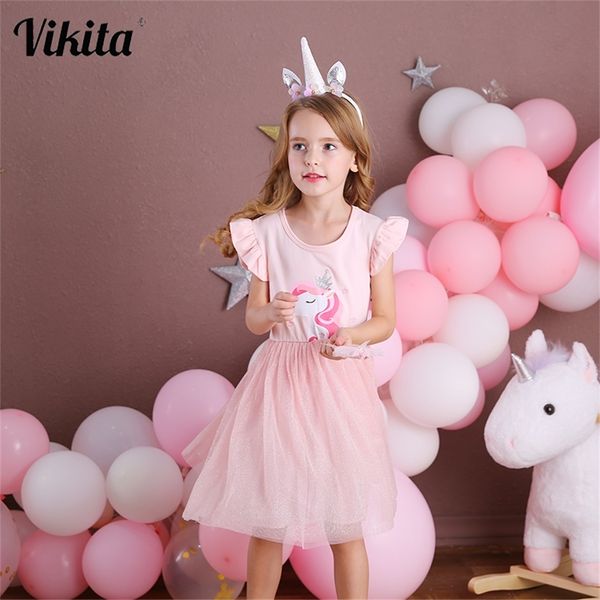 vikita girls summer dress flare sleeve girls tutu dresses kids unicorn princess dress children costumes for kids cotton clothes lj200825, Red;yellow
vikita girls summer dress flare sleeve girls tutu dresses kids unicorn princess dress children costumes for kids cotton clothes lj200825, Red;yellow
