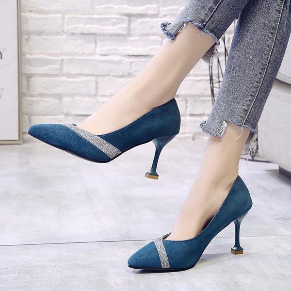concise wild female single shoes korean fashion pointed high heels shallow mouth work shoes concise womens pumps w32-031, Black
concise wild female single shoes korean fashion pointed high heels shallow mouth work shoes concise womens pumps w32-031, Black