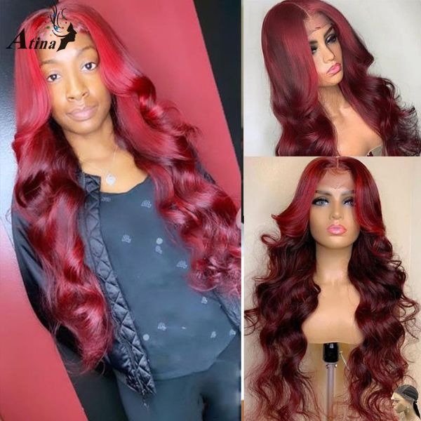 lace wigs hd transparent human hair wig brazilian remy wavy red burgundy 99j colored ombre front for black women closure, Black;brown
lace wigs hd transparent human hair wig brazilian remy wavy red burgundy 99j colored ombre front for black women closure, Black;brown