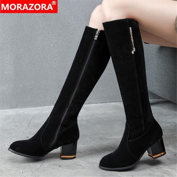 boots morazora 2021 big size 33-48 women fashion round toe high heels ladies shoes winter black color knee boots1
boots morazora 2021 big size 33-48 women fashion round toe high heels ladies shoes winter black color knee boots1