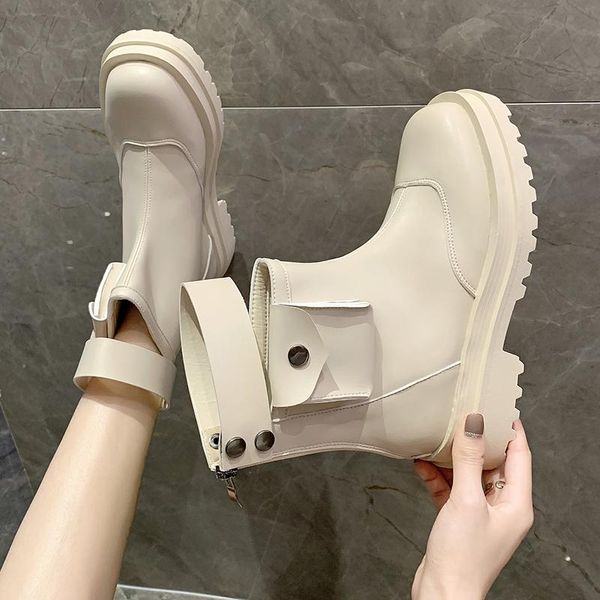 shoes round toe med heel boots boots-women clogs platform booties ladies luxury designer rock flat 2020 lolita fashion, Black
shoes round toe med heel boots boots-women clogs platform booties ladies luxury designer rock flat 2020 lolita fashion, Black