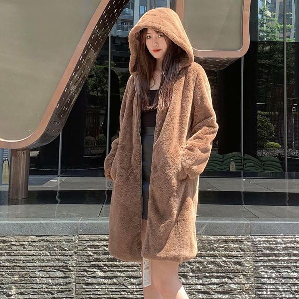 women's trench coats 2021 autumn winter women long sleeve hooded zip fur windbreaker outerwear female fashion street clothing, Tan;black
women's trench coats 2021 autumn winter women long sleeve hooded zip fur windbreaker outerwear female fashion street clothing, Tan;black