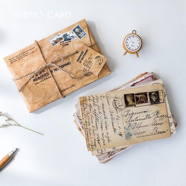 30 pcs box of retro souvenirs to restore postcards retro style creative stationery writing greetings gift message note cards bbyatb
30 pcs box of retro souvenirs to restore postcards retro style creative stationery writing greetings gift message note cards bbyatb
