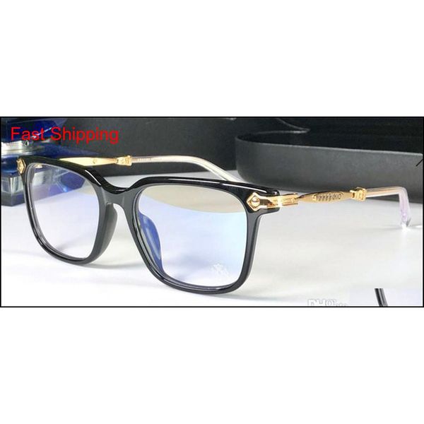 new popular retro men optical glasses oralover punk style design retro square frame hd lens can make prescription glasses xyp6g, Black
new popular retro men optical glasses oralover punk style design retro square frame hd lens can make prescription glasses xyp6g, Black