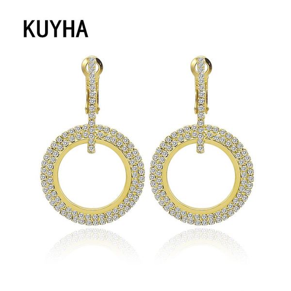 hoop & huggie rose gold/gold/silver color crystal earrings for women geometric round hiphop minimalist metal punk statement, Golden;silver
hoop & huggie rose gold/gold/silver color crystal earrings for women geometric round hiphop minimalist metal punk statement, Golden;silver