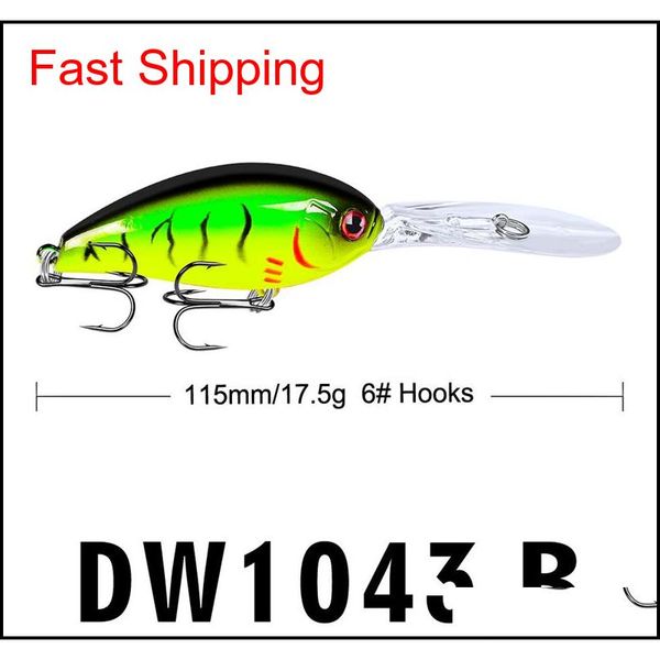 new long-lip deep diving crankbait wobbler laser fishing lure 17.5g 11.5cm large bill baitfish lifelike wo qylato bdepack2001
new long-lip deep diving crankbait wobbler laser fishing lure 17.5g 11.5cm large bill baitfish lifelike wo qylato bdepack2001