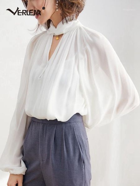 verlena oversized 100% nuture silk blouse stand bow collar raglan long lantern sleeve ruched 2 pcs solid black white shirt 20201
verlena oversized 100% nuture silk blouse stand bow collar raglan long lantern sleeve ruched 2 pcs solid black white shirt 20201