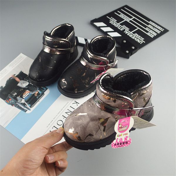 cozulma children snow boots kids winter cotton boots baby shoes plush thicker sole boys girls snow boots shoes 201113, Black;grey
cozulma children snow boots kids winter cotton boots baby shoes plush thicker sole boys girls snow boots shoes 201113, Black;grey