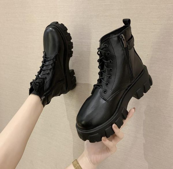 boots women motorcycle boots woman casual winter buckle pu leather female ankle leather shoes for winter botas de mujer, Black
boots women motorcycle boots woman casual winter buckle pu leather female ankle leather shoes for winter botas de mujer, Black