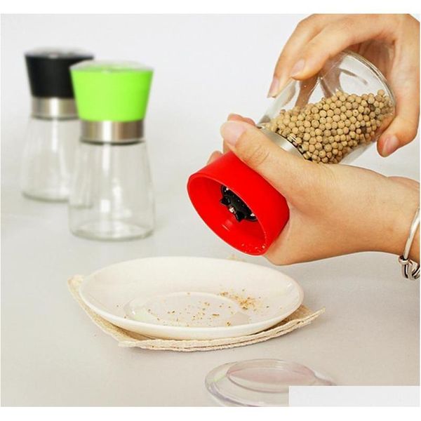 pepper grinder mill glass round bottle salt herb spice hand manual pepper mill cooking bbq seasoning jllbop loveshop01
pepper grinder mill glass round bottle salt herb spice hand manual pepper mill cooking bbq seasoning jllbop loveshop01