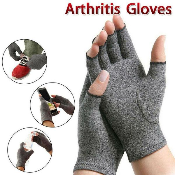 1 pair compression arthritis gloves arthritic joint pain relief hand gloves therapy open fingers compression1, Black;red
1 pair compression arthritis gloves arthritic joint pain relief hand gloves therapy open fingers compression1, Black;red