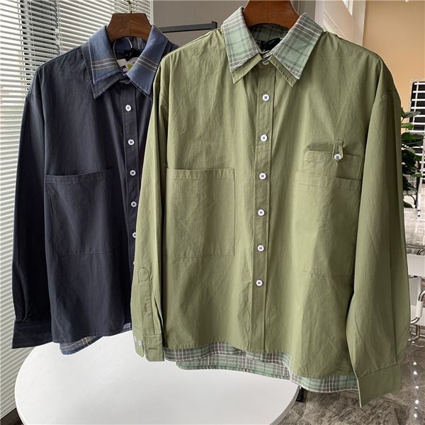 goods wear who looks handsome fake two piece design early autumn big pocket work clothes men's long sleeve shirt fashion
goods wear who looks handsome fake two piece design early autumn big pocket work clothes men's long sleeve shirt fashion