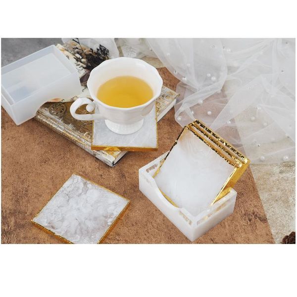 square coaster sile mirror with coaster storage box for diy jewelry making casting moulds f bbyacv, Black
square coaster sile mirror with coaster storage box for diy jewelry making casting moulds f bbyacv, Black