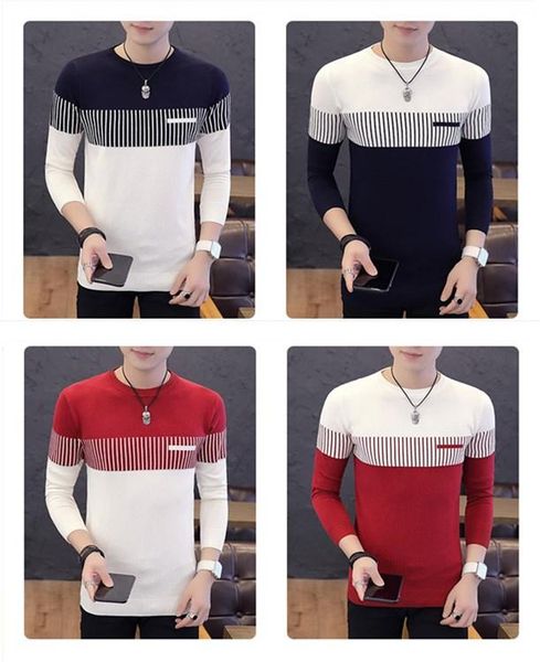 mens designers sweaters new autumn casual cashmere sweater men male round neck knitted sweaters long sleeve slim fit fashion pullover, White;black
mens designers sweaters new autumn casual cashmere sweater men male round neck knitted sweaters long sleeve slim fit fashion pullover, White;black