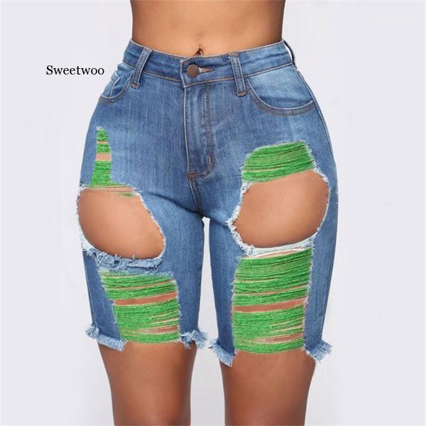 women's shorts summer woman jeans trendy ripped skinny denim slim s-3xl1, White;black
women's shorts summer woman jeans trendy ripped skinny denim slim s-3xl1, White;black