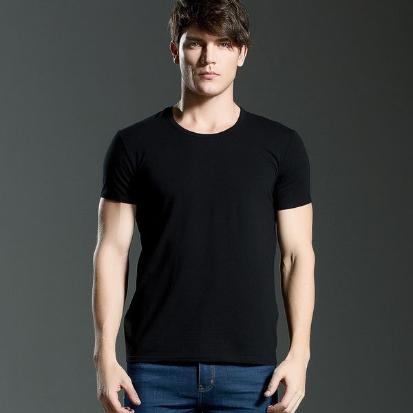 men's pure black leisure self-cultivation v collar shirt unlined upper garment, White;black
men's pure black leisure self-cultivation v collar shirt unlined upper garment, White;black