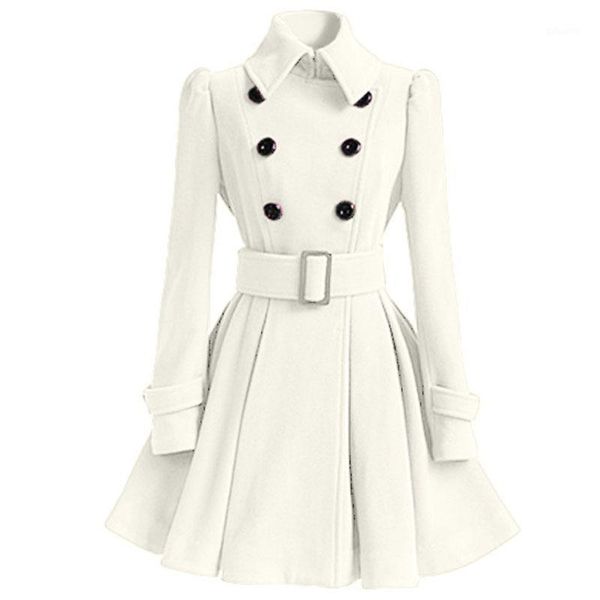 2021 vintage slim double breasted woolen jackets women female elegant long warm white coat casaco feminino autumn winter coat1, Black
2021 vintage slim double breasted woolen jackets women female elegant long warm white coat casaco feminino autumn winter coat1, Black