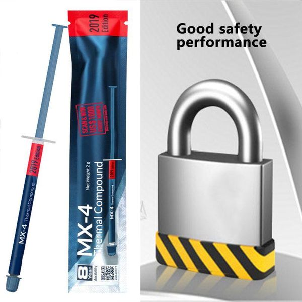 MX-4 2g 4g 8g 20g Grease Thermal Paste Professional Compound For INTEL Processor
MX-4 2g 4g 8g 20g Grease Thermal Paste Professional Compound For INTEL Processor