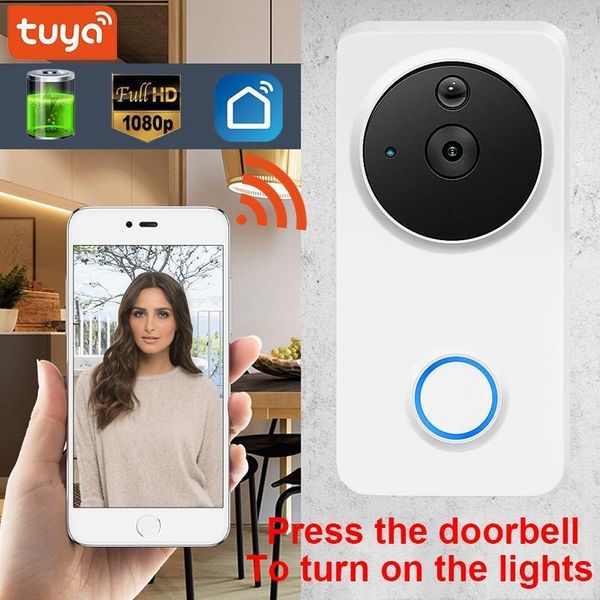 doorbells tuay 1080p video doorbell smart wireless wifi security door bell visual recording home monitor night vision intercom phone1
doorbells tuay 1080p video doorbell smart wireless wifi security door bell visual recording home monitor night vision intercom phone1