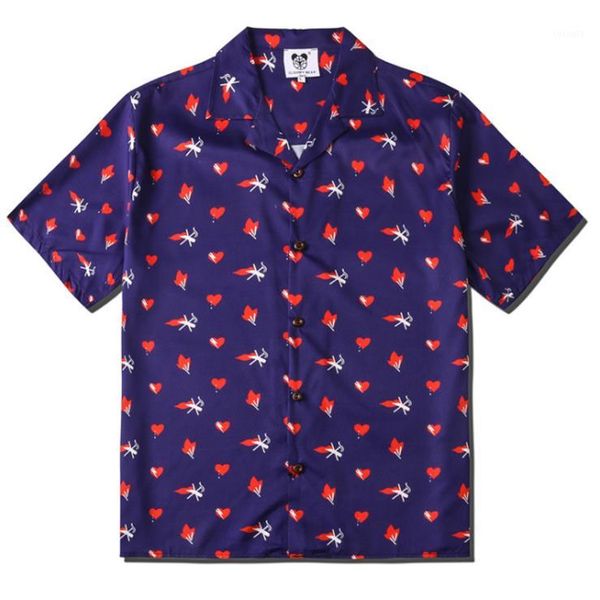 men's shirt short sleeve hawaiian shirt heart print casual loose floral short sleeve style cardigan men shirts1, White;black
men's shirt short sleeve hawaiian shirt heart print casual loose floral short sleeve style cardigan men shirts1, White;black