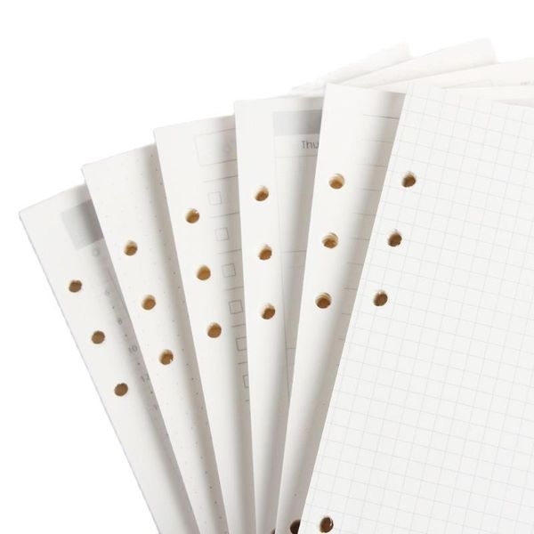 notepads diary 2021 classic 6 holes binder notebook inner paper core/refilling papers:line,grid,dots,list,daily weekly monthly plan, Purple;pink
notepads diary 2021 classic 6 holes binder notebook inner paper core/refilling papers:line,grid,dots,list,daily weekly monthly plan, Purple;pink