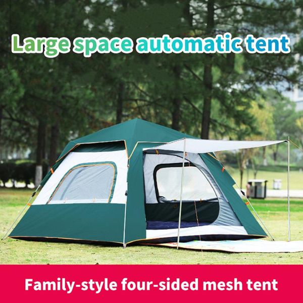2021 automatic 3-4 people waterproof ultra-light breathable tent on all sides camping hiking mountaineering
2021 automatic 3-4 people waterproof ultra-light breathable tent on all sides camping hiking mountaineering