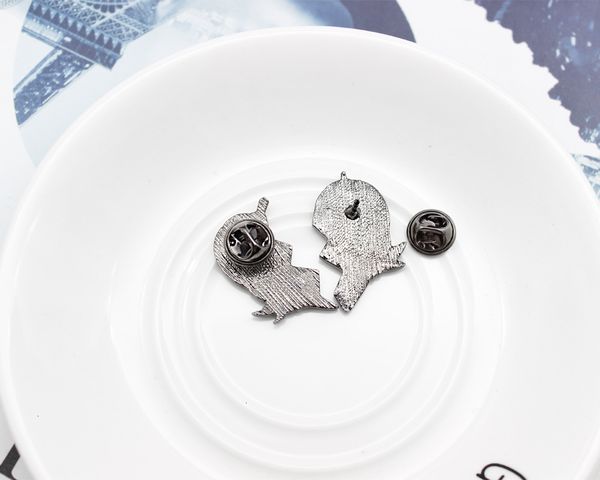 button metal buds brooch fashion pins enamel broken heart charm brooches fit denim jacket collar badge for women bb, Gray
button metal buds brooch fashion pins enamel broken heart charm brooches fit denim jacket collar badge for women bb, Gray