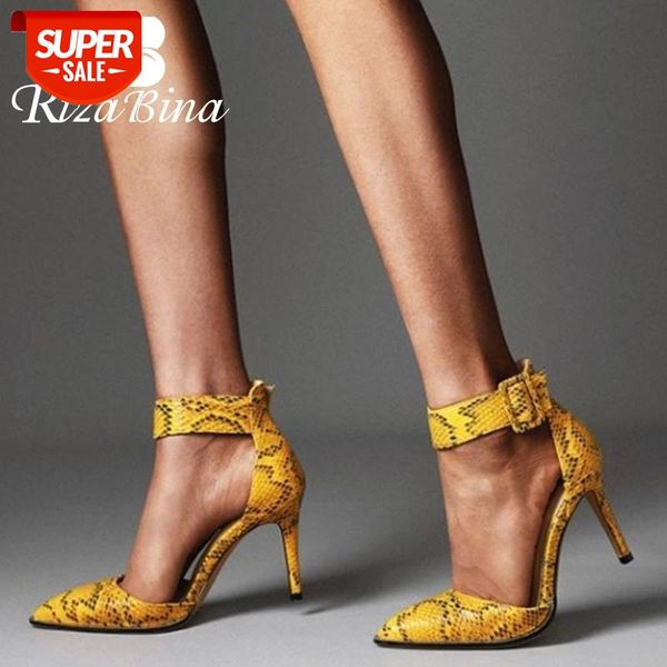 rizabina high heels sandals for women fashion snake print summer shoes women pointed toe party wedding footwear size 33-42 #yq2s, Black
rizabina high heels sandals for women fashion snake print summer shoes women pointed toe party wedding footwear size 33-42 #yq2s, Black