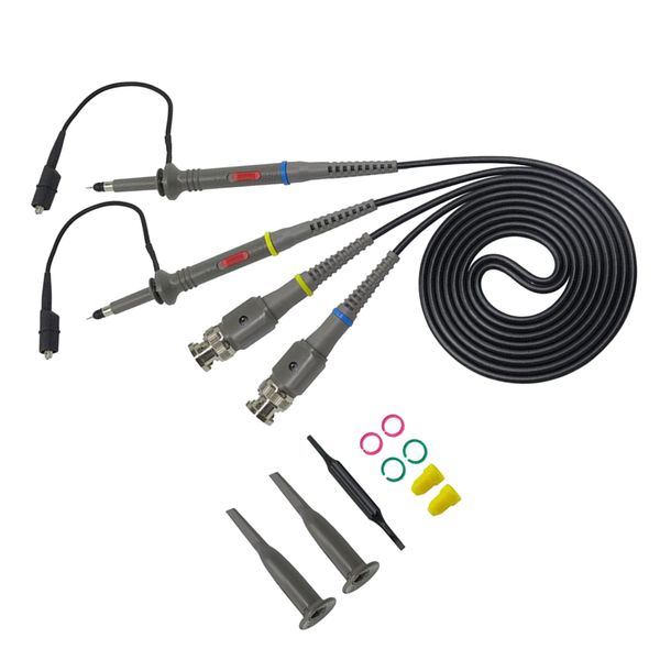 p6100 2pcs осциллограф probe kit dc-100mhz область зажима пробник 100mhz для tektronix hp x1 / x10 сонда osciloscopio
p6100 2pcs осциллограф probe kit dc-100mhz область зажима пробник 100mhz для tektronix hp x1 / x10 сонда osciloscopio