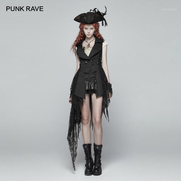 punk rave steampunk retro style women black jacket gothic fashion asymmetric coat club party coat lace decoration1, Black;brown
punk rave steampunk retro style women black jacket gothic fashion asymmetric coat club party coat lace decoration1, Black;brown