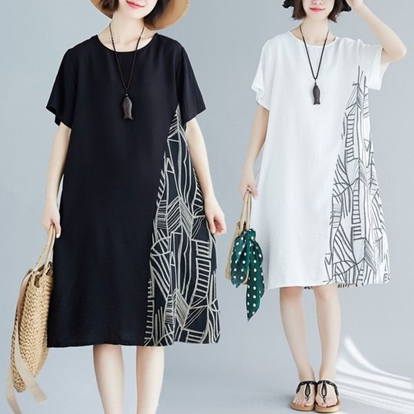 bhnm9 fat sister large size 2020 summer women's clothing new western style dress cotton and linen dress age-reducing stitching cotton a, Black;gray
bhnm9 fat sister large size 2020 summer women's clothing new western style dress cotton and linen dress age-reducing stitching cotton a, Black;gray