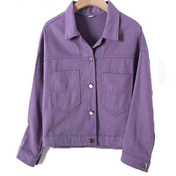 jacket women purple denim jacket winter jeans coat casual harajuku streetwear female punk jeans coat dropshipping 2021 new top, Black;brown
jacket women purple denim jacket winter jeans coat casual harajuku streetwear female punk jeans coat dropshipping 2021 new top, Black;brown
