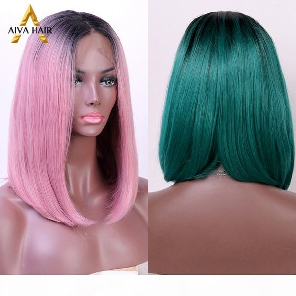 aiva short omber green wig glueless synthetic lace front wig long lasting beauty omber green short bob wigs for black women
aiva short omber green wig glueless synthetic lace front wig long lasting beauty omber green short bob wigs for black women