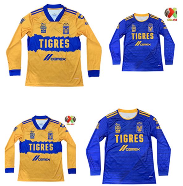 men's 2021 uanl tigres gignac new long sleeve football shirt set 20 21 vargas camiseta maillot home and away pizarro mexico football sh, Black;yellow
men's 2021 uanl tigres gignac new long sleeve football shirt set 20 21 vargas camiseta maillot home and away pizarro mexico football sh, Black;yellow