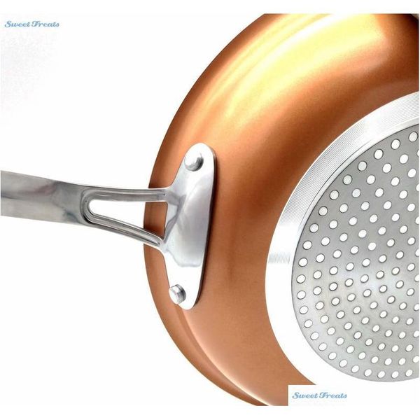 cookware round non -stick copper frying pan with ceramic coating and induction cooking ,oven &dishwashe jllkfv xhlight
cookware round non -stick copper frying pan with ceramic coating and induction cooking ,oven &dishwashe jllkfv xhlight