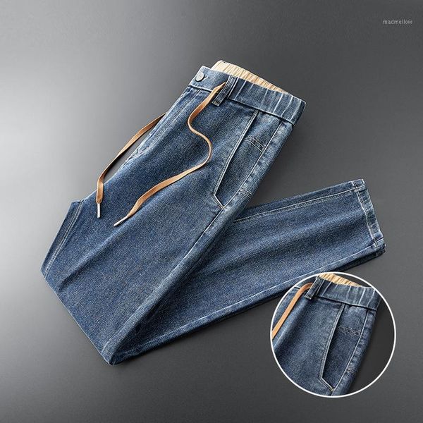 men's jeans tfetters fashion men clothing 2021 autumn casual cotton thick denim pants solid color loose ankle-length for1, Blue
men's jeans tfetters fashion men clothing 2021 autumn casual cotton thick denim pants solid color loose ankle-length for1, Blue