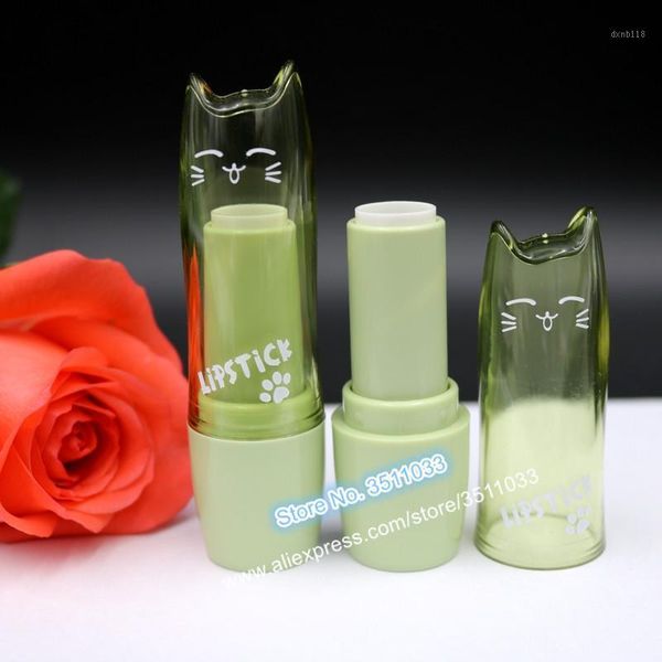 12.1mm new arrivals diy cute cat cartoon lipstick tube makeup tool homemade green plastic empty lip tube refillable bottle1
12.1mm new arrivals diy cute cat cartoon lipstick tube makeup tool homemade green plastic empty lip tube refillable bottle1