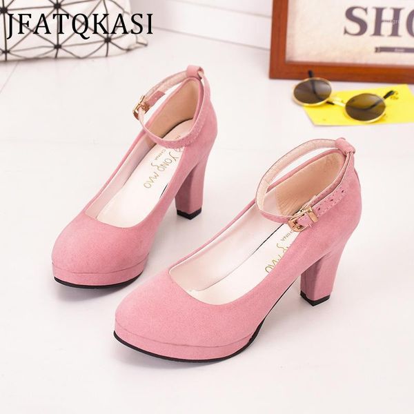 dress shoes women high heels spring round head thick heel buckle female pumps fashion brand ladies working single 2021 style1, Black
dress shoes women high heels spring round head thick heel buckle female pumps fashion brand ladies working single 2021 style1, Black