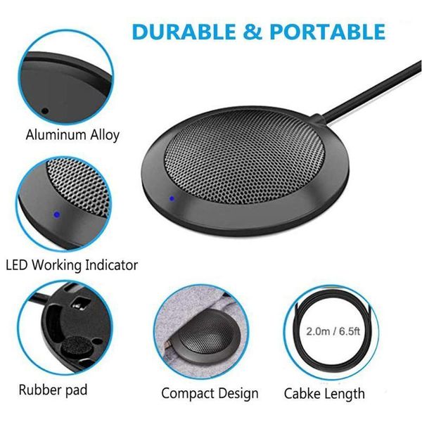 usb condenser microphone microphones usb rechargeableomnidirectional voice pickup mic meeting for conference video1
usb condenser microphone microphones usb rechargeableomnidirectional voice pickup mic meeting for conference video1