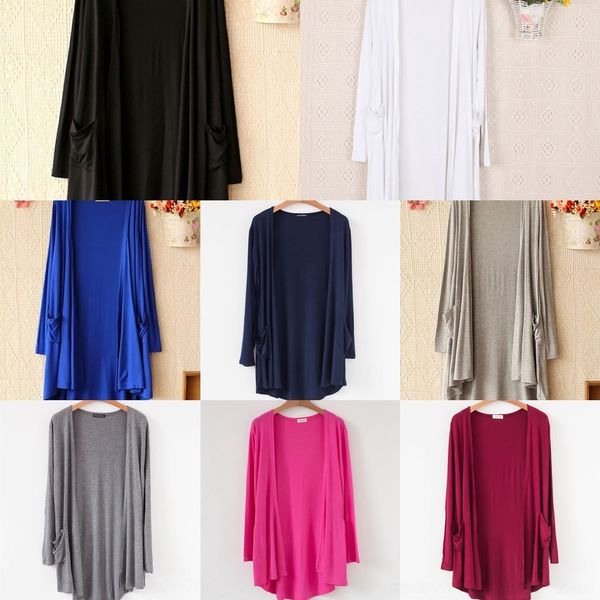 8hnfw 200 kg can wear modal long sleeve pocket cardiganwomen's large size with condit sunscreen shirt shirtcoat coatsun proof clothes a, White
8hnfw 200 kg can wear modal long sleeve pocket cardiganwomen's large size with condit sunscreen shirt shirtcoat coatsun proof clothes a, White