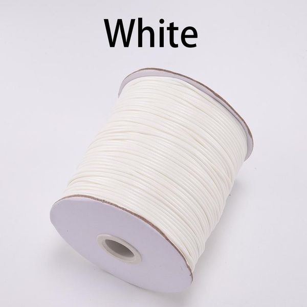 10m/lot 1.0 1.5mm black white waxed cotton cord thread cord string fit beading craft diy necklace for jewelry making bbylmv, White;red
10m/lot 1.0 1.5mm black white waxed cotton cord thread cord string fit beading craft diy necklace for jewelry making bbylmv, White;red