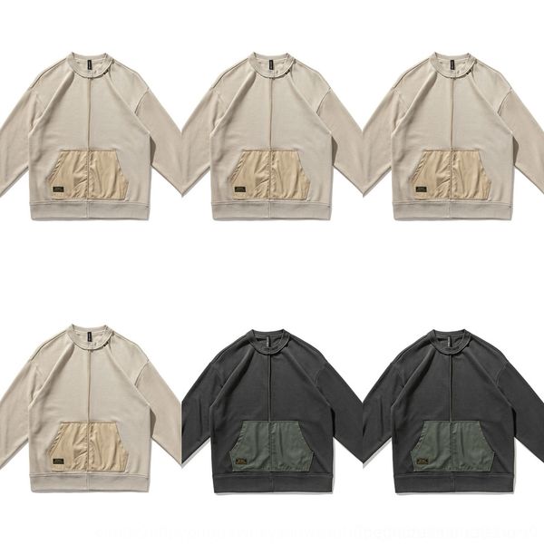 lxfm3 forn3 autumn long 2020 sleeve crew neck coat men's trendy brand structure clothes work sweater work clothes tailoring loose cloth, Black
lxfm3 forn3 autumn long 2020 sleeve crew neck coat men's trendy brand structure clothes work sweater work clothes tailoring loose cloth, Black