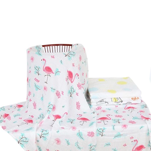 muslin bamboo cotton newborn baby blanket fashion soft blankets newborn for 0-3t soft breathable baby stroller cover y201009
muslin bamboo cotton newborn baby blanket fashion soft blankets newborn for 0-3t soft breathable baby stroller cover y201009