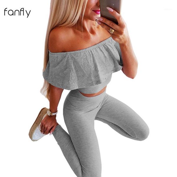two piece set tracksuit women two pieces outfits casual off shoulder solid and pants summer womens clothing 2020 sj2708f1, White
two piece set tracksuit women two pieces outfits casual off shoulder solid and pants summer womens clothing 2020 sj2708f1, White