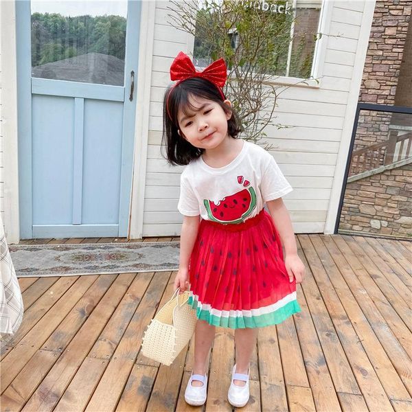summer cute skirt set 2020 baby girl short sleeve t-shirt + pleated watermelon outfit skirt two piece sets kids 1 to 8 yrs1, White
summer cute skirt set 2020 baby girl short sleeve t-shirt + pleated watermelon outfit skirt two piece sets kids 1 to 8 yrs1, White